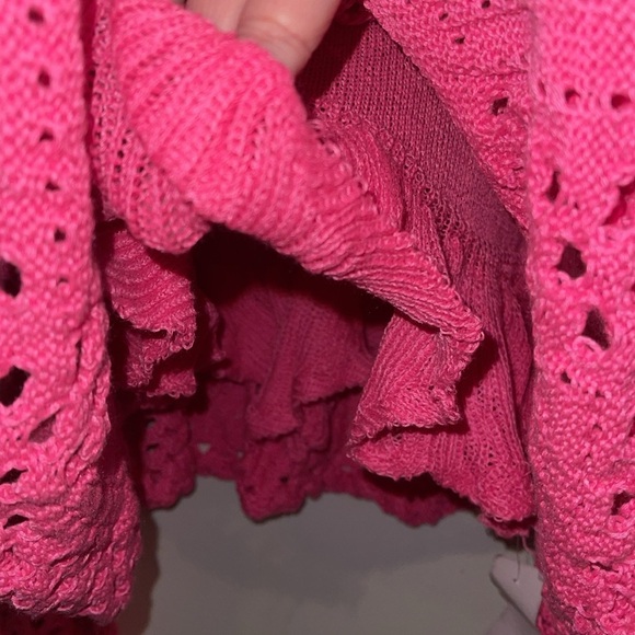 🌹NWT:DAVI & DANI ACAPULCO PEPLUM HEM SWEATER - Picture 6 of 8